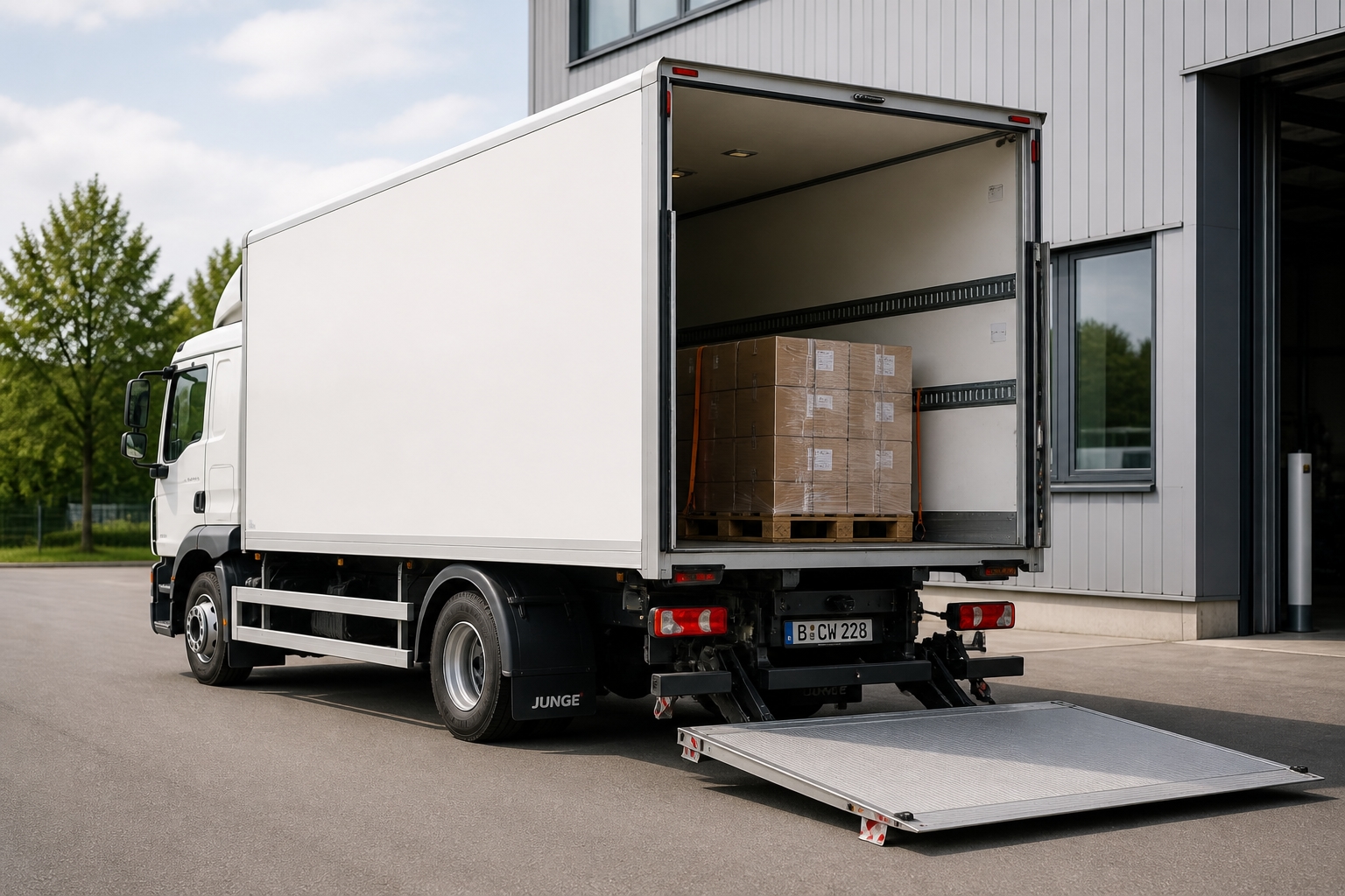 LKW mit Hebebühne mieten 2026: Kosten, Einsatz & Tipps