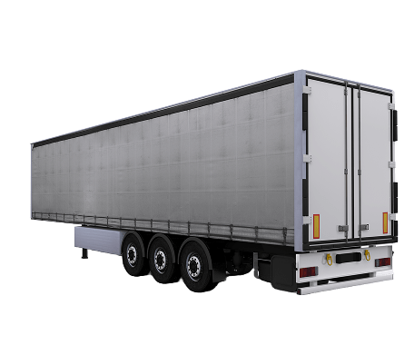 Mega-Planenauflieger Huckepack