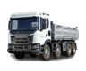 LKW mit Dreiseitenkipper