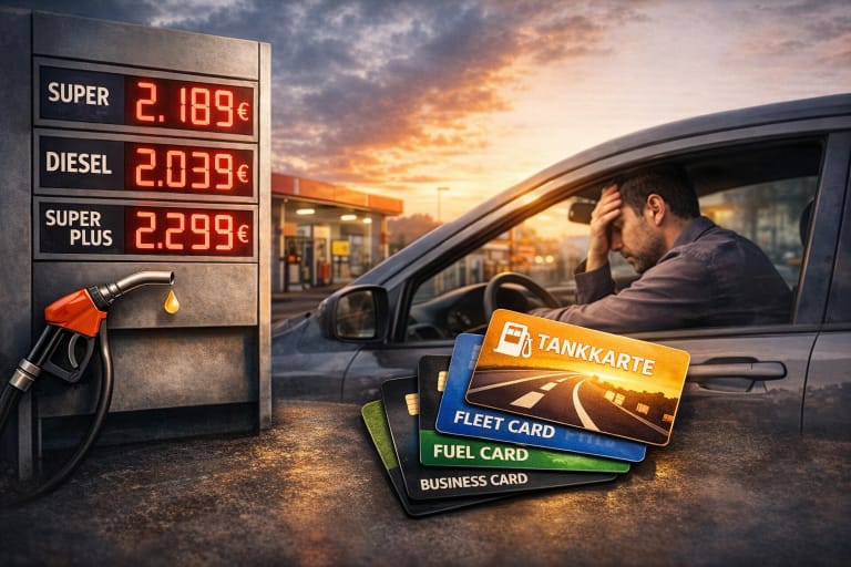 Tankkarte für Kleinstflotten: Lohnt sich das schon ab einem Fahrzeug?