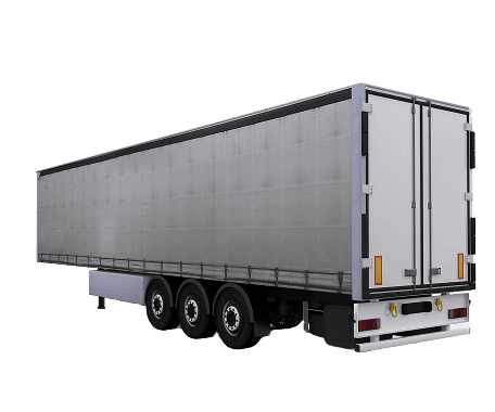 Mega-Planenauflieger Huckepack